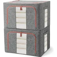 OEM Boîte à vêtements pliable avec structure métallique, 22 litres