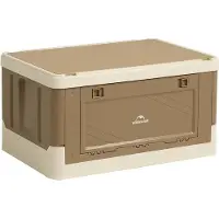 OEM Boîte en plastique pliable de 42 litres avec porte, idéale pour une utilisation en extérieur