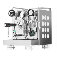 Rocket Espresso Appartamento Kompakte Siebträger Espressomaschine chrom weiß