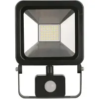 STREND PRO Projecteur Floodlight LED AGP, 20 W, 1600 lm, IP44, capteur de mouvement