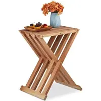 Famanu Panneau décoratif pliable en bois pour balcon