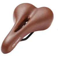 OEM Selle de VTT en cuir marron pour vélos de ville