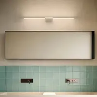 Zafferano Brilliant Applique Et Plafonnier Linéaire Led 12W Couleur Noir, Diffuseur Cylindrique En Polycarbonate, Installation Horizontale Et Verticale