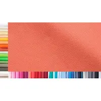 OEM Tissu jersey XXL, largeur 75 cm, rouge saumon, 96 % coton