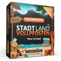 Denkriesen - STADT LAND VOLLPFOSTEN - Le jeu de cartes - URLAUBS EDITION - "La mer dans la tête"