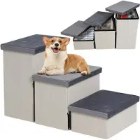 OEM Échelle de sécurité flexible pour petits animaux domestiques et petits animaux, avec espace de protection - Échelle à marches dotée de pieds antidérapants, pouvant servir de couchage et de siège