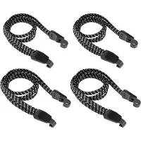 OEM Sangles pour porte-bagages de vélo, lot de 4, élastiques, réglables, 3 en 1