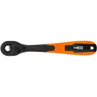 Neo Tools Cliquet coudé 1/4", 150 mm