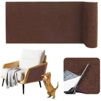 OEM Mur d'escalade pour chats, mur d'escalade pour chats, autocollant, 40 cm x 4 m, marron foncé