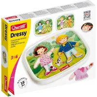 Quercetti Puzzle magnétique d'habillage Dressy