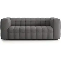 CALICOSY - Canapé lit 3 places en tissu L220 cm - CHIARA