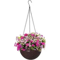 OEM Ensemble de fleurs en plastique pour plantes, plafonds, terrasses, fenêtres
