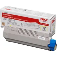 OKI 43872305 - Jaune - Toner
