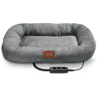 Beurer Chauffe-lit pour animaux de compagnie 58 x 50 cm, 2 pièces, minuterie, protection IPX7, gris