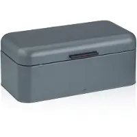 kela Boîte à pain Frisca gris foncé, Stockage du pain, Gris