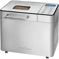Profi Cook Machine à pain en acier inoxydable PC-BBA1282-Inox