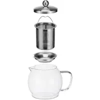 Huismerk Théière en verre avec filtre (1.20 l)
