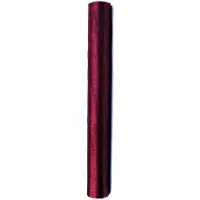 Party Deco Organza Plain, deep red, 0.36 x 9m (1 pc. / 9 lm), Tissu, Rouge