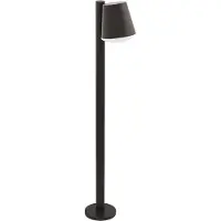 Eglo Lampe d'allée Smart LED, fonte d'aluminium, intensité lumineuse variable, H 96,5 cm