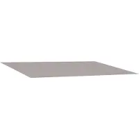 vidaXL Tissu de remplacement pour store, gris clair, 450 x 350 cm, polyester