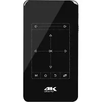 Melitt Projecteur 3D WIFI Android 4K HD Projecteurs Décodage pour le Divertissement à Domicile avec Télécommande Infrarouge Trépied (UK)
