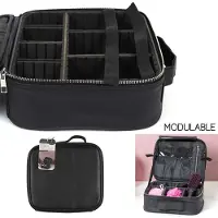 Cosmetic Club Trousse de Toilette - - Vanity Modulable - Noir