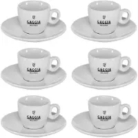 Gaggia Espressotassen Coffee Cups Set Blanc