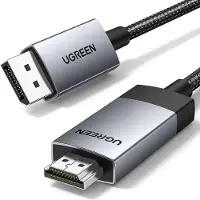 UGREEN DP119 15773 Câble DisplayPort / HDMI 4K 60Hz 1m - gris