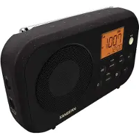 Sangean Sprd12bk/bk Portable Radio Noir