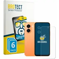 BROTECT Protection Clair (6 pcs, Honor X7), Téléphone portable : film de protection, Transparent