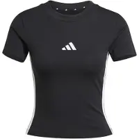 Adidas T-shirt 'Essentials' noir / blanc