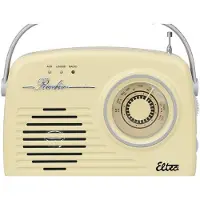 Eltra Radio LUIZA RETRO SP-11 MP3 USB SD Vanill (MF), Radio, Blanc