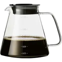 Melitta Verseuse en verre pour la cafetière One, Machine à café : accessoires, Transparent
