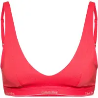 Calvin Klein Femmes, Bikini, Bralette tour de cou, Rose, Orange, Pink, (M)