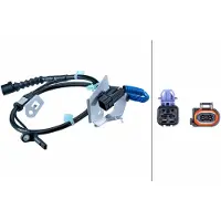 Hella Capteur, vitesse de roue 6PU 358 251-781