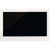 ABUS Moniteur tactile PoE 10" blanc, LAN/WiFi pour portier (Ethernet, WiFi)