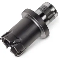 Fein Foret à carotter en carbure, revêtement TiAIN, avec emmanchement QuickIN PLUS, diamètre de perçage 21 mm, référence | 63130121010