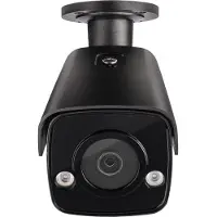 ABUS CAM IP Tube 4 MPx Noir (2.8 mm, WL) Black (2688 x 1520 pixels), Caméra réseau, Noir