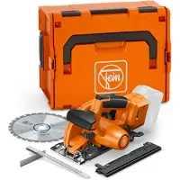 Fein Scie circulaire 18V F-IRON CUT 57 AS (sans batterie ni chargeur) + coffret L-BOXX - - 71360461000