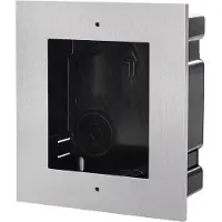 ABUS Cadre pour 1 module pour montage encastré (acier inoxydable)