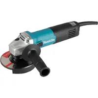Makita Meuleuse d'angle , 850 W, diamètre du disque : 125 mm, vitesse : 2 800 - 11 000 tr/min
