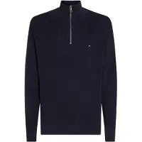 Tommy Hilfiger Racking Half-Zip Structure Marine Bleu Bleu foncé taille L