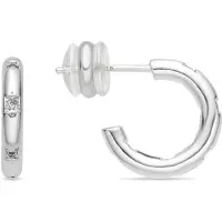 Luxenter Boucles d'oreilles 'Sisah' argent