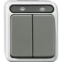 Merten Rollladentaster MEG3755-8029 lichtgrau AQUASTAR MEG3755-8029 (MEG3755-8029)