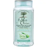 Le Petit Olivier Shampooing micellaire Aloe vera 250ml shampooing micellaire nettoyant pour cheveux normaux et rapidement gras