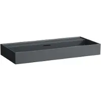 Laufen Kartell lavabo à poser, sans trou pour robinet, avec trop-plein, 1000x460mm, H8163377581091
