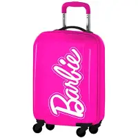 Barbie Valise à roulettes de voyage en ABS, 51 cm