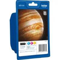 Brother LC-1240RBWBP - 3-couleurs - Cartouche d'encre - Multipack
