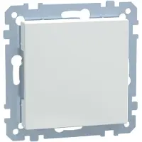 Merten 391625 Couvercle aveugle M-Pure blanc actif/brillant