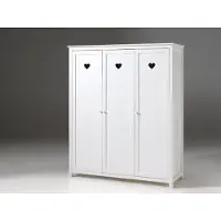 Vipack Dream Tree Armoire 3 portes Bloom blanc